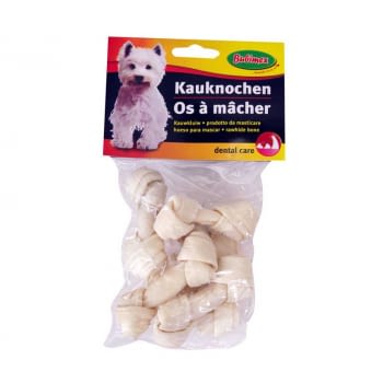 REF - B0082X SNACK DOGS WHITE BONE KNOTTED