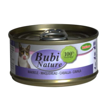 REF - B09051 CAT WET FOOD BUBI NATURE MACKEREL