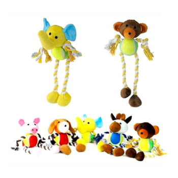 REF - M083300 DOGS TOY STUFFED ASSORTED ANIMALS